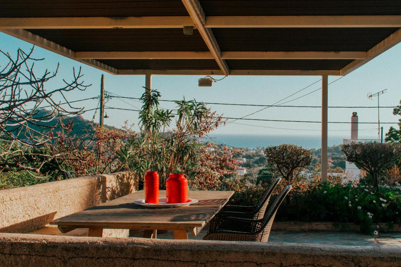 Pool And Sea View Apartments Agia Marina  Esterno foto